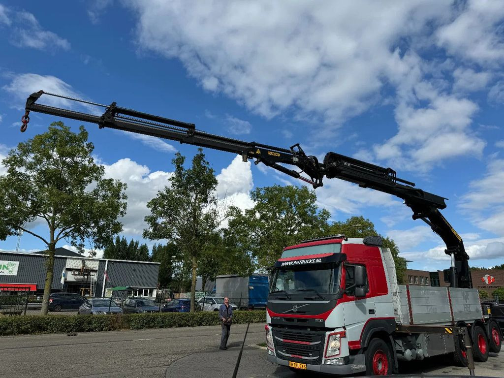 Volvo FMX 460 8X4 PALFINGER PK53002 + FLY JIP AN REMOT - Бордови камион, Камион с кран: снимка 2 Volvo FMX 460 8X4 PALFINGER PK53002 + FLY JIP AN REMOT - Бордови камион, Камион с кран: снимка 2