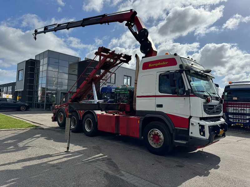 Volvo FMX 500 8X4 - EURO 5 + HMF 2420-K5 + REMOTE + CABLELIFT TIPPER - Камион с кран: снимка 1 Volvo FMX 500 8X4 - EURO 5 + HMF 2420-K5 + REMOTE + CABLELIFT TIPPER - Камион с кран: снимка 1
