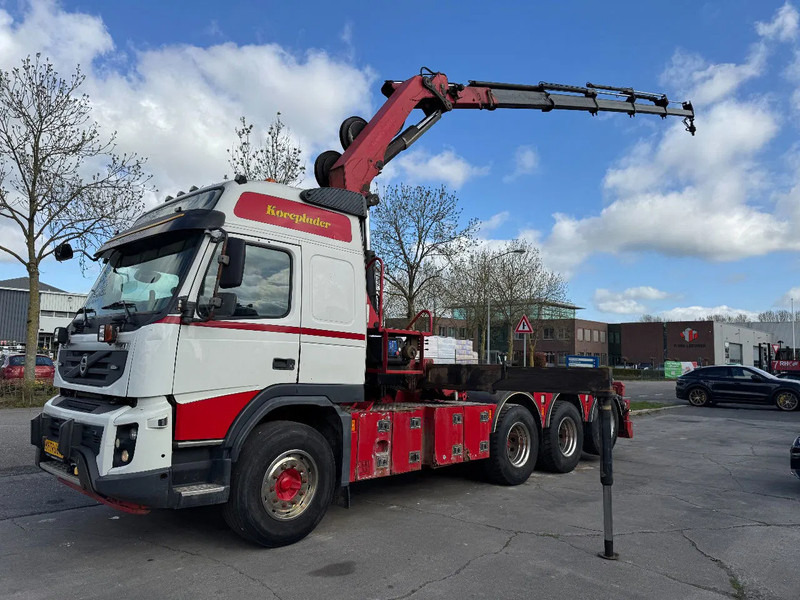 Volvo FMX 500 8X4 - EURO 5 + HMF 2420-K5 + REMOTE + CABLELIFT TIPPER - Камион с кран: снимка 5 Volvo FMX 500 8X4 - EURO 5 + HMF 2420-K5 + REMOTE + CABLELIFT TIPPER - Камион с кран: снимка 5