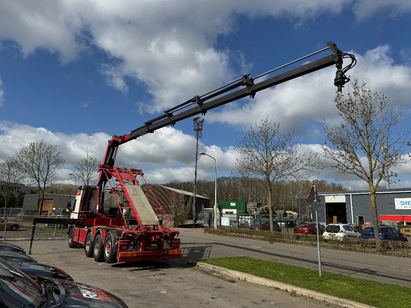 Volvo FMX 500 8X4 - EURO 5 + HMF 2420-K5 + REMOTE + CABLELIFT TIPPER - Камион с кабелна система, Камион с кран: снимка 4 Volvo FMX 500 8X4 - EURO 5 + HMF 2420-K5 + REMOTE + CABLELIFT TIPPER - Камион с кабелна система, Камион с кран: снимка 4