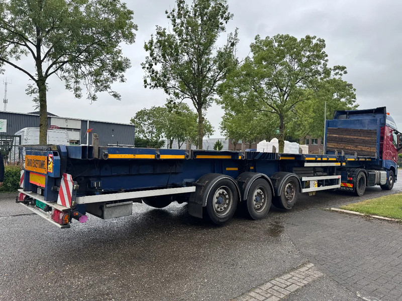 Schmidt hagen 3 AXLE + LIFTING AXLE - Бордово полуремарке/ Платформа: снимка 4 Schmidt hagen 3 AXLE + LIFTING AXLE - Бордово полуремарке/ Платформа: снимка 4