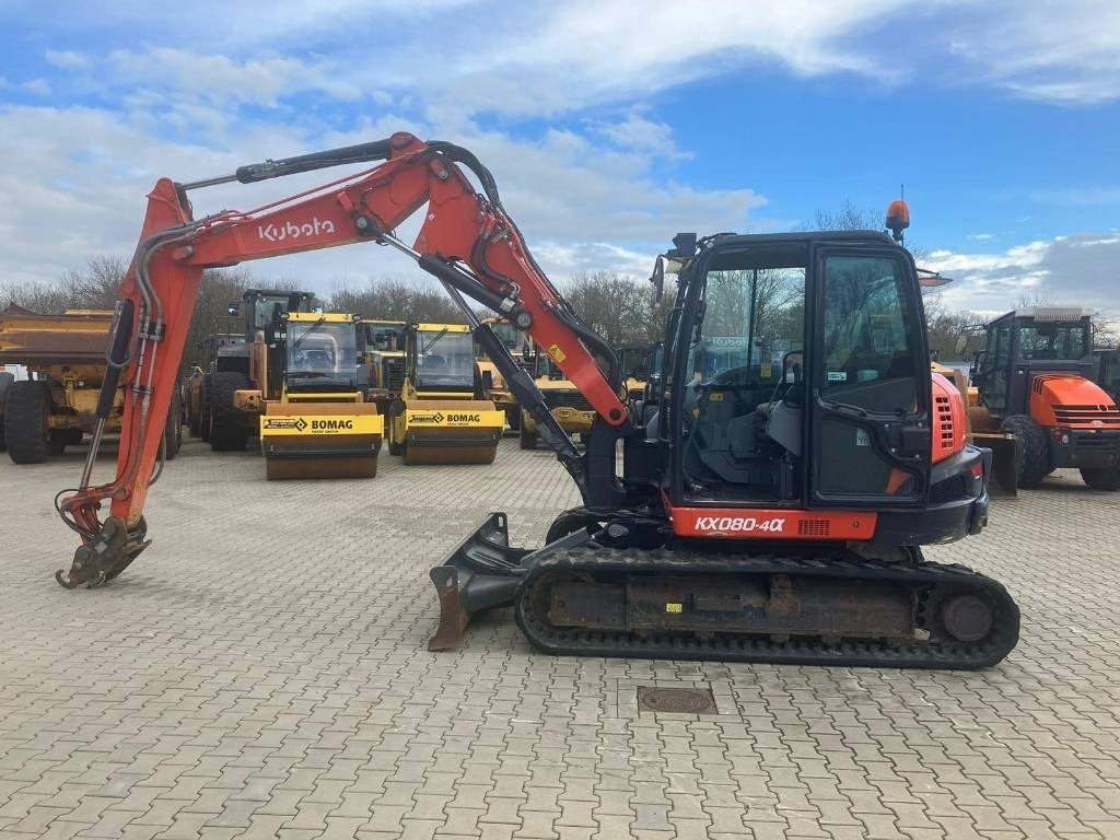 Kubota KX 080-4 Zentralschmierung - Мини багер: снимка 1 Kubota KX 080-4 Zentralschmierung - Мини багер: снимка 1