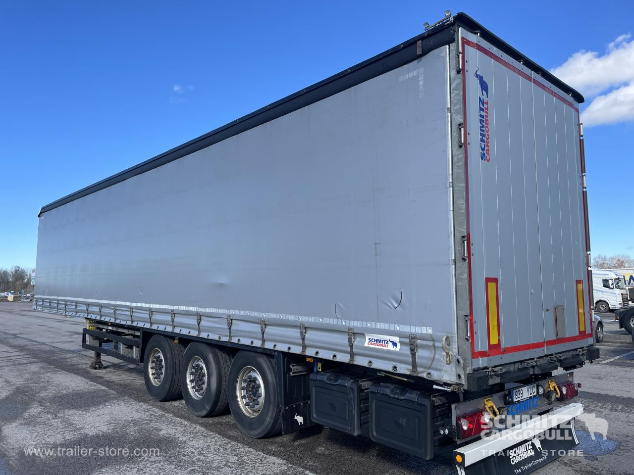 SCHMITZ Curtainsider Standard - Брезентово полуремарке: снимка 1 SCHMITZ Curtainsider Standard - Брезентово полуремарке: снимка 1