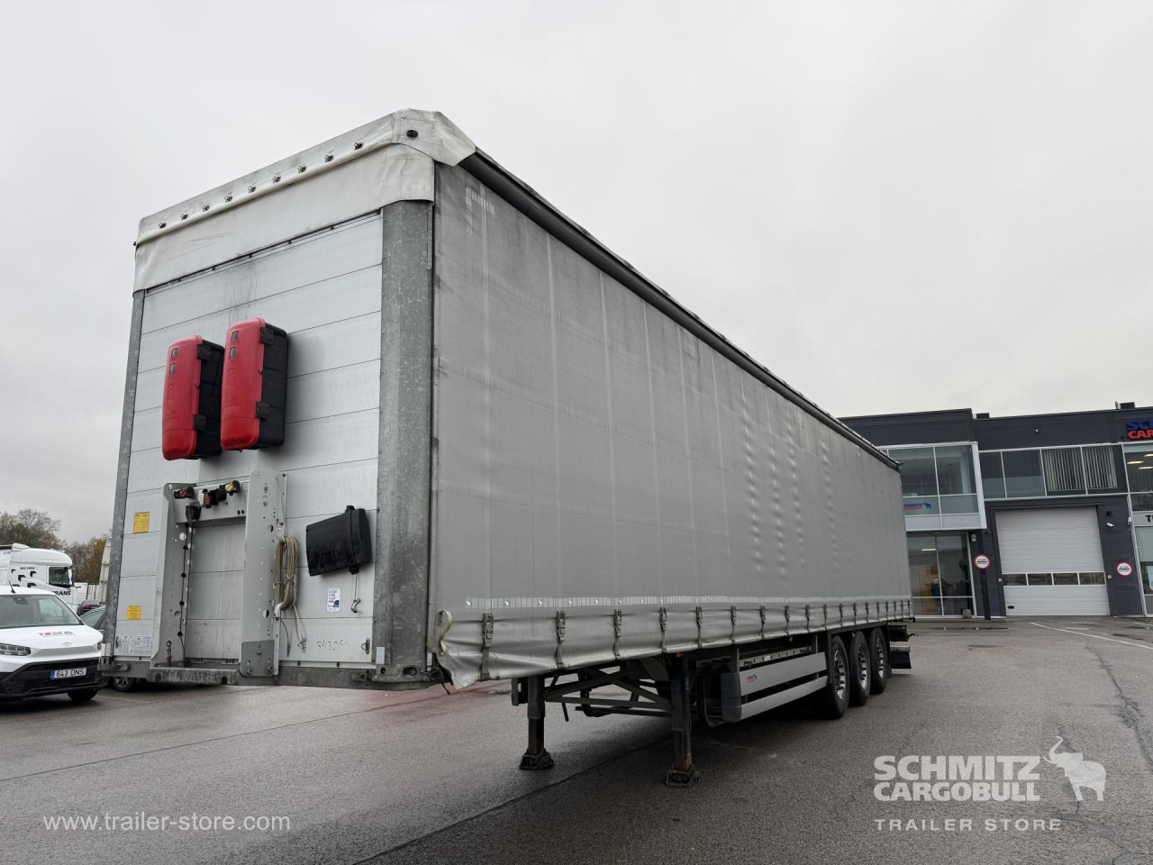 Брезентово полуремарке SCHMITZ Curtainsider Standard: снимка 12