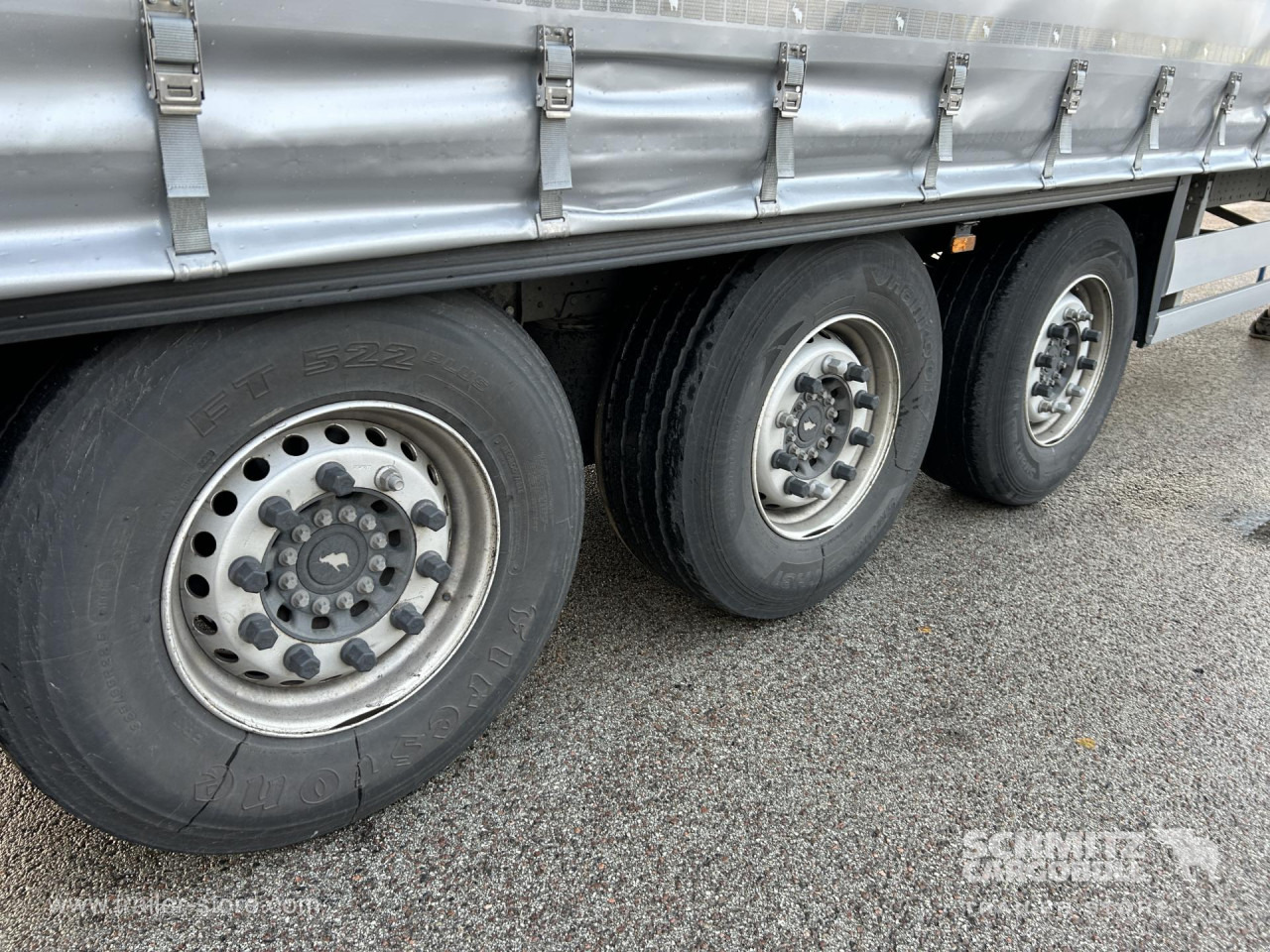 SCHMITZ Curtainsider Standard - Брезентово полуремарке: снимка 4 SCHMITZ Curtainsider Standard - Брезентово полуремарке: снимка 4