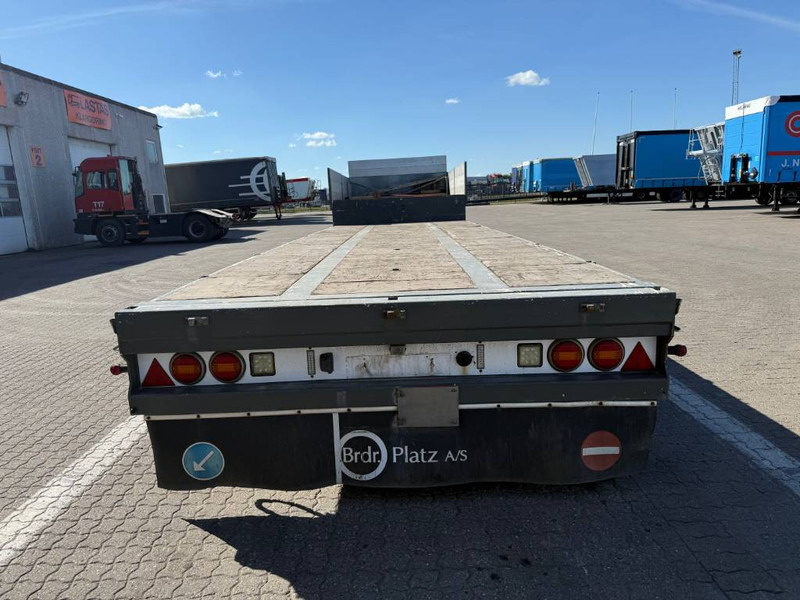 Brdr Platz 3-axle Stepdeck/Tiefbettauflieger/Nedby - Нискорамна площадка полуремарке: снимка 4 Brdr Platz 3-axle Stepdeck/Tiefbettauflieger/Nedby - Нискорамна площадка полуремарке: снимка 4