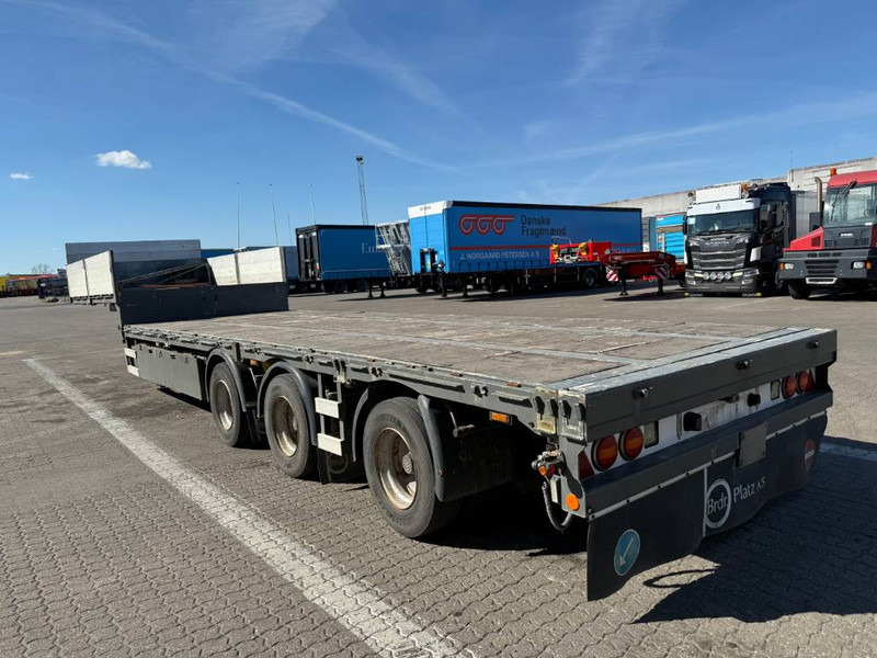 Brdr Platz 3-axle Stepdeck/Tiefbettauflieger/Nedby - Нискорамна площадка полуремарке: снимка 5 Brdr Platz 3-axle Stepdeck/Tiefbettauflieger/Nedby - Нискорамна площадка полуремарке: снимка 5