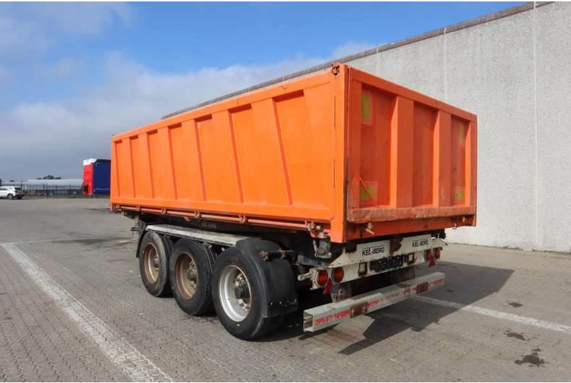 KEL-BERG 3-axle Tippertrailer/Kippanhänger/Tipkærre 14 m³ - Самосвал ремарке: снимка 4 KEL-BERG 3-axle Tippertrailer/Kippanhänger/Tipkærre 14 m³ - Самосвал ремарке: снимка 4