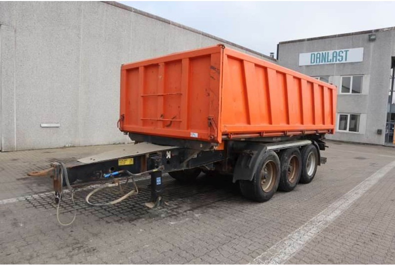 KEL-BERG 3-axle Tippertrailer/Kippanhänger/Tipkærre 14 m³ - Самосвал ремарке: снимка 1 KEL-BERG 3-axle Tippertrailer/Kippanhänger/Tipkærre 14 m³ - Самосвал ремарке: снимка 1