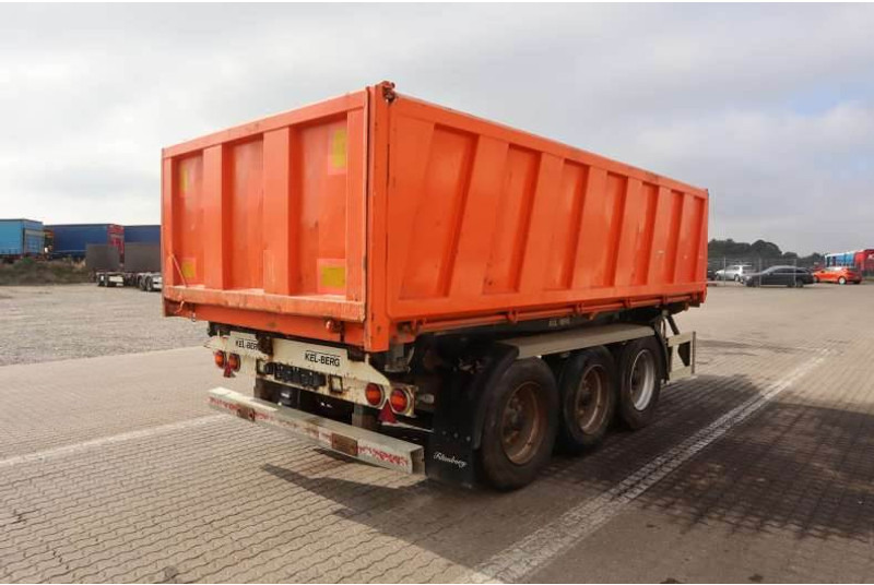 KEL-BERG 3-axle Tippertrailer/Kippanhänger/Tipkærre 14 m³ - Самосвал ремарке: снимка 3 KEL-BERG 3-axle Tippertrailer/Kippanhänger/Tipkærre 14 m³ - Самосвал ремарке: снимка 3