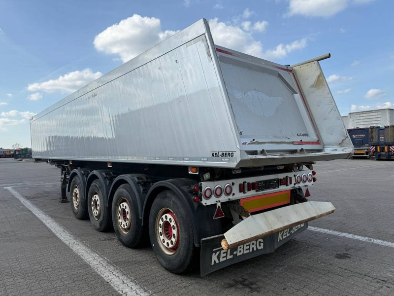 Самосвал полуремарке KEL-BERG 4-axle Tipper/Kipper/Tiptrailer 37m3: снимка 5