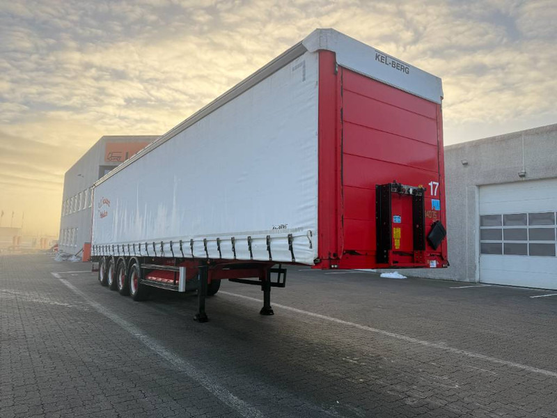 KEL-BERG Curtainsider / Planenauflieger / Gardin - Брезентово полуремарке: снимка 1 KEL-BERG Curtainsider / Planenauflieger / Gardin - Брезентово полуремарке: снимка 1