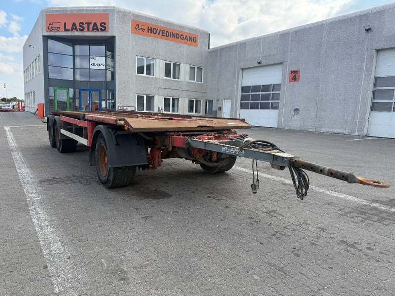 KEL-BERG Transfer trailer / Abrollanhänger / overførings - Контейнеровоз/ Сменна каросерия ремарке: снимка 1 KEL-BERG Transfer trailer / Abrollanhänger / overførings - Контейнеровоз/ Сменна каросерия ремарке: снимка 1