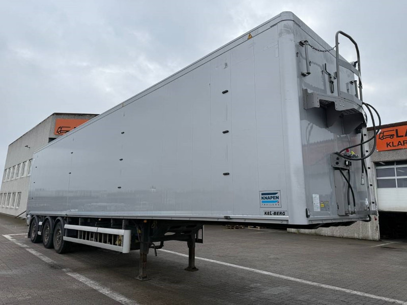 Knapen 3-axle Walkingfloor trailer/Schubbodenauflieger - С плъзгащ под полуремарке: снимка 1 Knapen 3-axle Walkingfloor trailer/Schubbodenauflieger - С плъзгащ под полуремарке: снимка 1