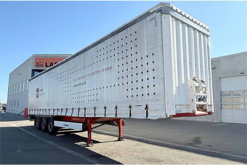 Krone 34 pl. - Брезентово полуремарке: снимка 2 Krone 34 pl. - Брезентово полуремарке: снимка 2