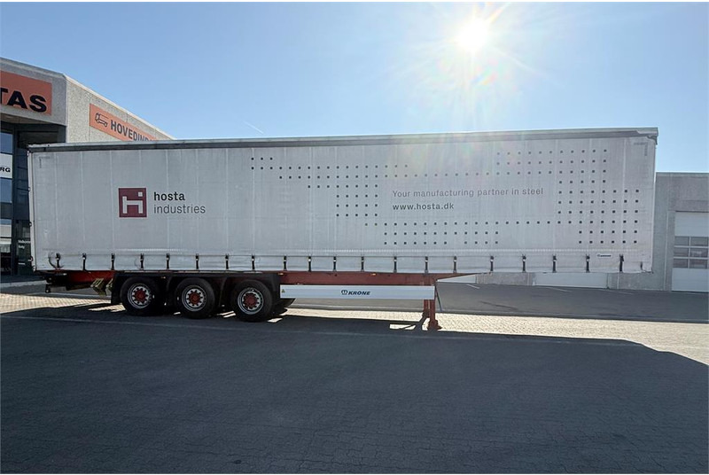 Krone 34 pl. - Брезентово полуремарке: снимка 3 Krone 34 pl. - Брезентово полуремарке: снимка 3