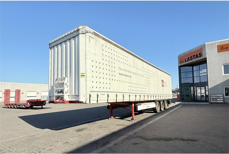 Krone 34 pl. - Брезентово полуремарке: снимка 1 Krone 34 pl. - Брезентово полуремарке: снимка 1