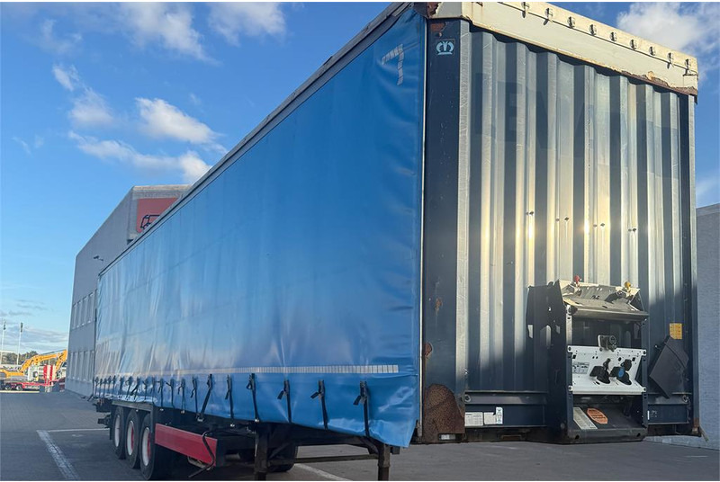 Krone 34 pl. - Брезентово полуремарке: снимка 2 Krone 34 pl. - Брезентово полуремарке: снимка 2