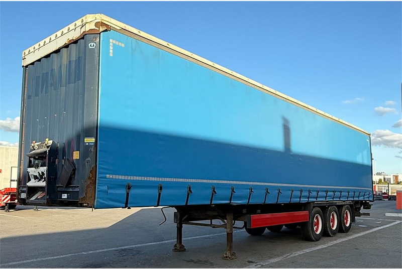 Krone 34 pl. - Брезентово полуремарке: снимка 1 Krone 34 pl. - Брезентово полуремарке: снимка 1