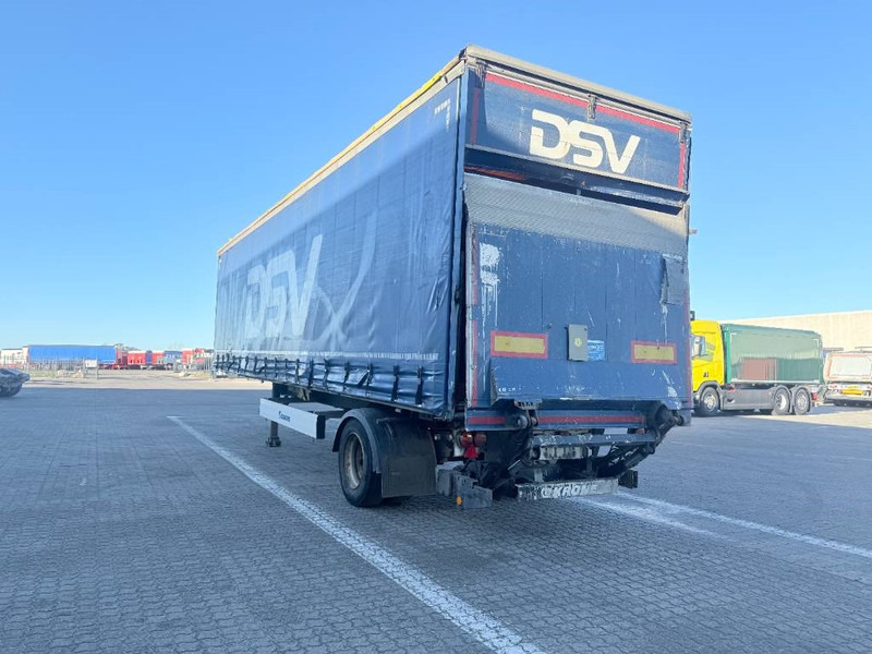 Брезентово полуремарке Krone City curtain / City-Plane / City gardin: снимка 5