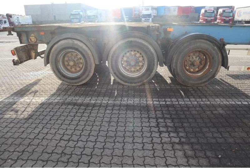Контейнеровоз/ Сменна каросерия полуремарке LECI 3-Axle Containerchassis: снимка 6