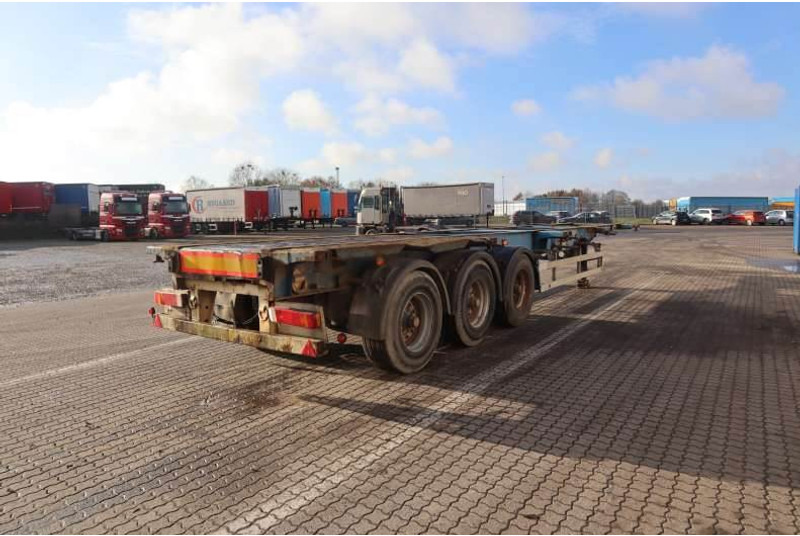 LECI 3-Axle Containerchassis - Контейнеровоз/ Сменна каросерия полуремарке: снимка 3 LECI 3-Axle Containerchassis - Контейнеровоз/ Сменна каросерия полуремарке: снимка 3
