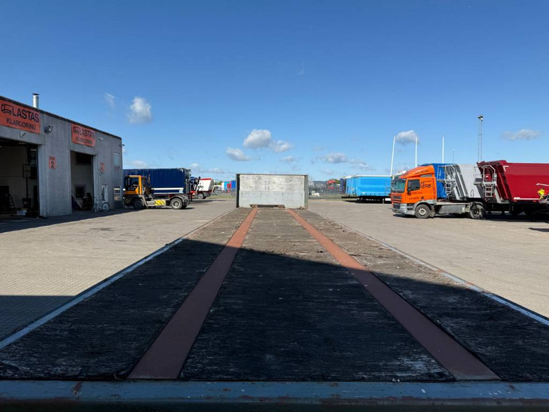 Бордово полуремарке/ Платформа Renders 3-axle Flatbed/Flachbettauflieger/Ladtrailer: снимка 17