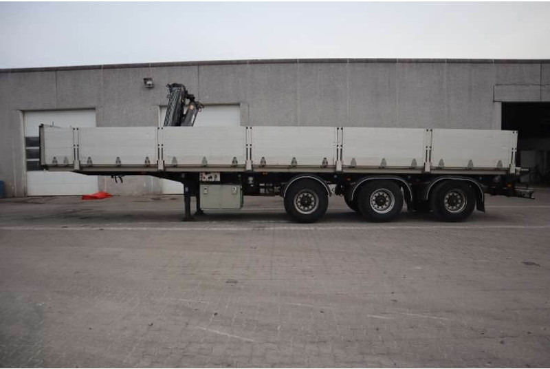 Van Hool Cranetrailer/Krantrailer/Kranauflieger - Бордово полуремарке/ Платформа: снимка 5 Van Hool Cranetrailer/Krantrailer/Kranauflieger - Бордово полуремарке/ Платформа: снимка 5