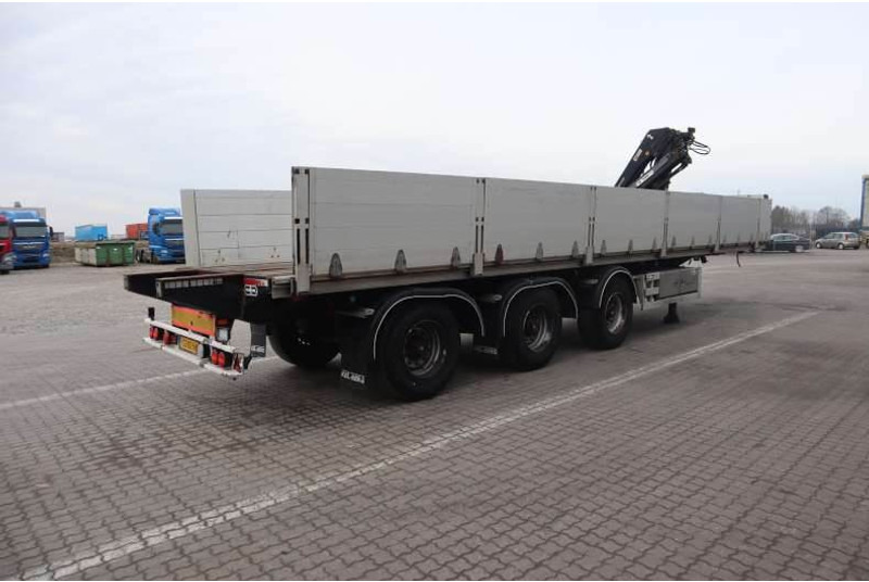 Van Hool Cranetrailer/Krantrailer/Kranauflieger - Бордово полуремарке/ Платформа: снимка 3 Van Hool Cranetrailer/Krantrailer/Kranauflieger - Бордово полуремарке/ Платформа: снимка 3