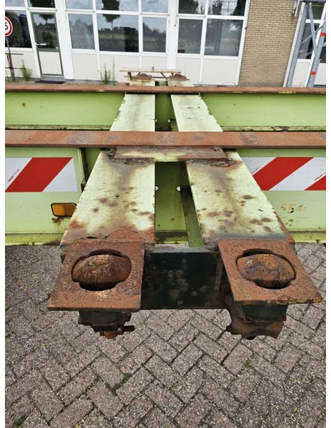 Контейнеровоз/ Сменна каросерия полуремарке Fruehauf Steelspring - Drumbrakes: снимка 12