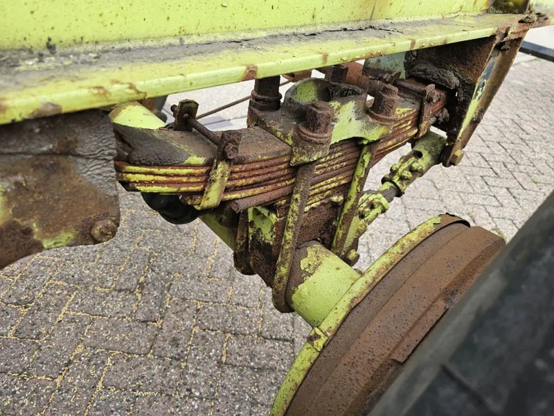 Контейнеровоз/ Сменна каросерия полуремарке Fruehauf Steelspring - Drumbrakes: снимка 10