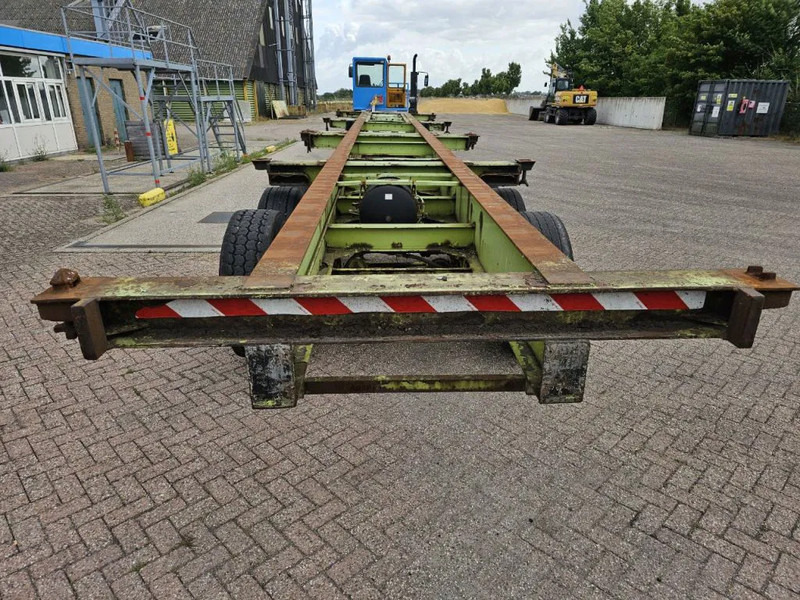 Контейнеровоз/ Сменна каросерия полуремарке Fruehauf Steelspring - Drumbrakes: снимка 8