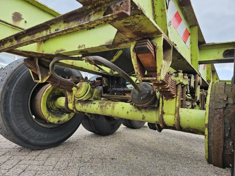 Контейнеровоз/ Сменна каросерия полуремарке Fruehauf Steelspring - Drumbrakes: снимка 6