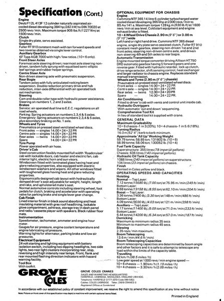 Кран за всякакви терени Grove Coles TM 80/88 T: снимка 16