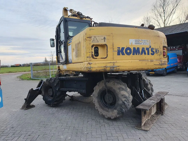 Komatsu PW180-7K - Колесен багер: снимка 4 Komatsu PW180-7K - Колесен багер: снимка 4