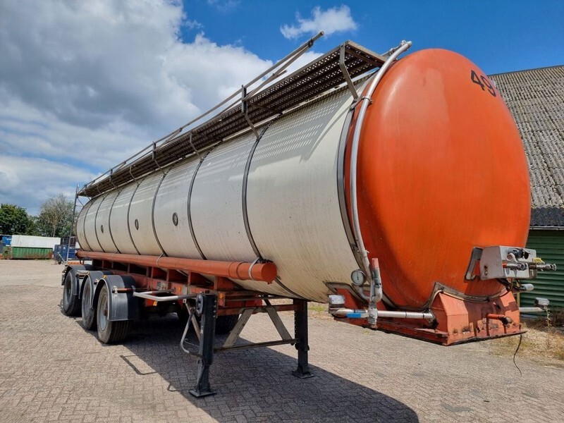 LAG Chemical - INOX - RVS - 30 m3 - 3 Comp. - Полуремарке цистерна: снимка 4 LAG Chemical - INOX - RVS - 30 m3 - 3 Comp. - Полуремарке цистерна: снимка 4