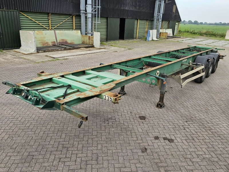 Lecitrailer 40FT - BPW - DRUM - Контейнеровоз/ Сменна каросерия полуремарке: снимка 1 Lecitrailer 40FT - BPW - DRUM - Контейнеровоз/ Сменна каросерия полуремарке: снимка 1