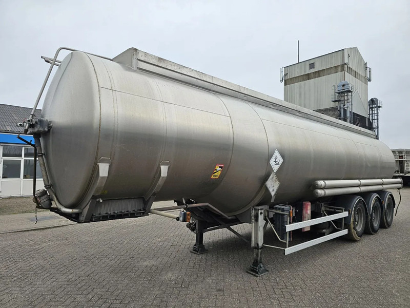 Magyar RVS - INOX - 38.5 M3- 7 Comp. - Полуремарке цистерна: снимка 1 Magyar RVS - INOX - 38.5 M3- 7 Comp. - Полуремарке цистерна: снимка 1