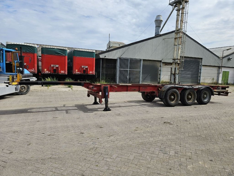 Контейнеровоз/ Сменна каросерия полуремарке Pacton BPW - DRUM - 40FT: снимка 7