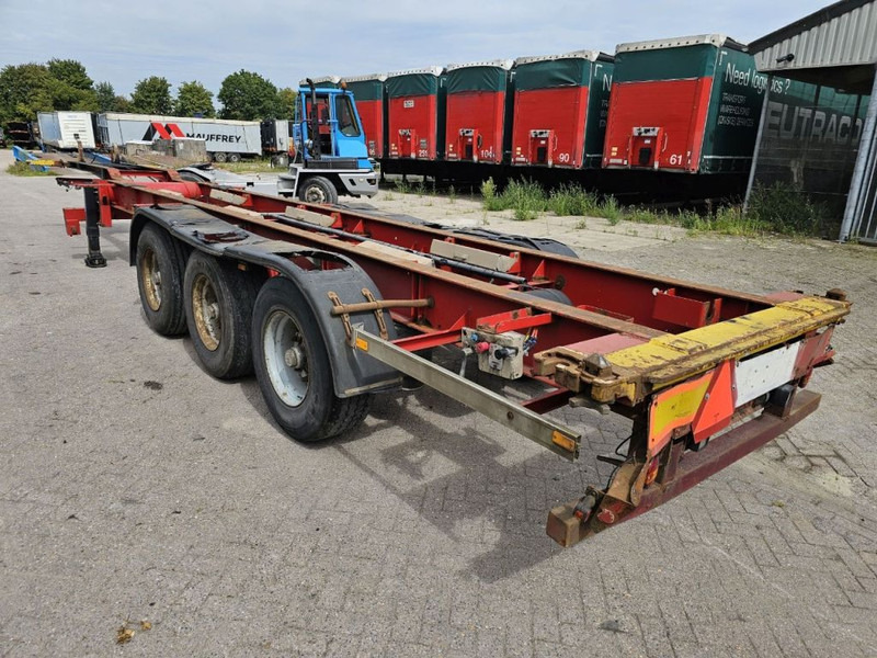 Контейнеровоз/ Сменна каросерия полуремарке Pacton BPW - DRUM - 40FT: снимка 6