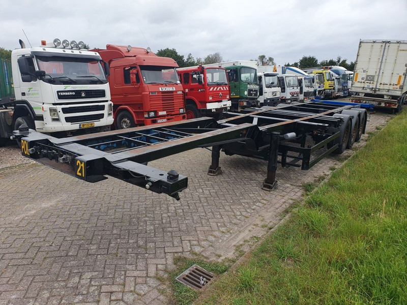 Schmitz Cargobull 45-40-2x20FT - Контейнеровоз/ Сменна каросерия полуремарке: снимка 1 Schmitz Cargobull 45-40-2x20FT - Контейнеровоз/ Сменна каросерия полуремарке: снимка 1