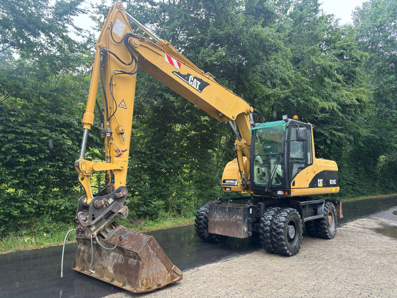 CATERPILLAR M 316 C - Колесен багер: снимка 3 CATERPILLAR M 316 C - Колесен багер: снимка 3