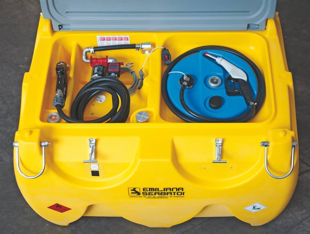 Emiliana Carrytank 900 Diesel + 100 AdBlue - Резервоар за съхранение: снимка 4 Emiliana Carrytank 900 Diesel + 100 AdBlue - Резервоар за съхранение: снимка 4