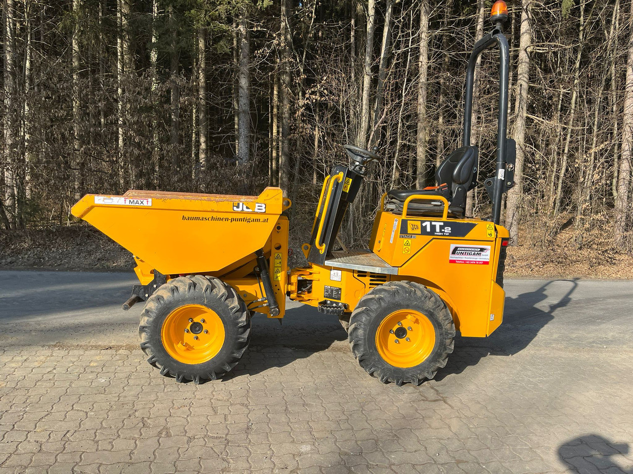 JCB 1T-2S5 - Мини самосвал: снимка 2 JCB 1T-2S5 - Мини самосвал: снимка 2