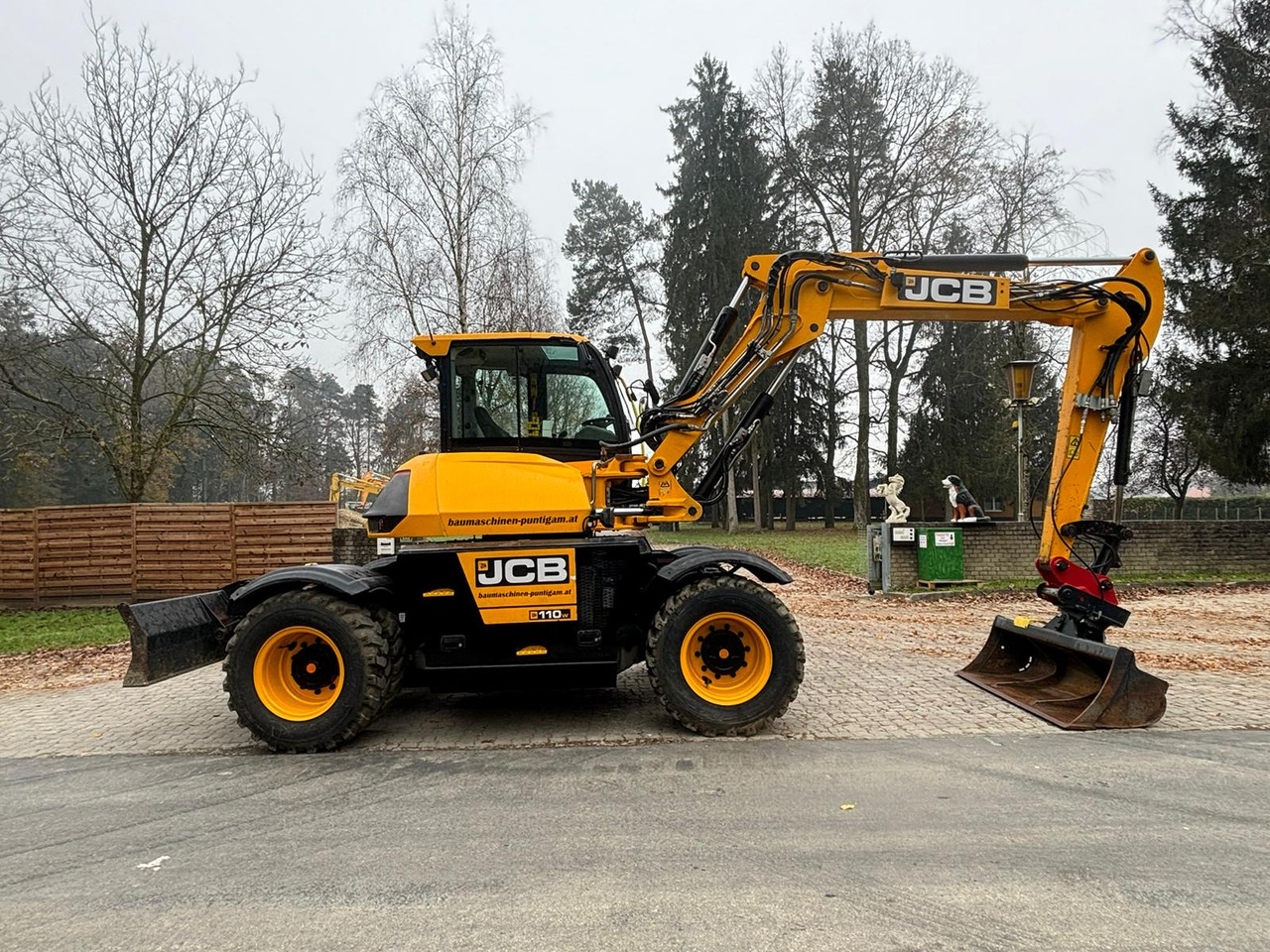 JCB HD 110 WT 4F - Колесен багер: снимка 2 JCB HD 110 WT 4F - Колесен багер: снимка 2
