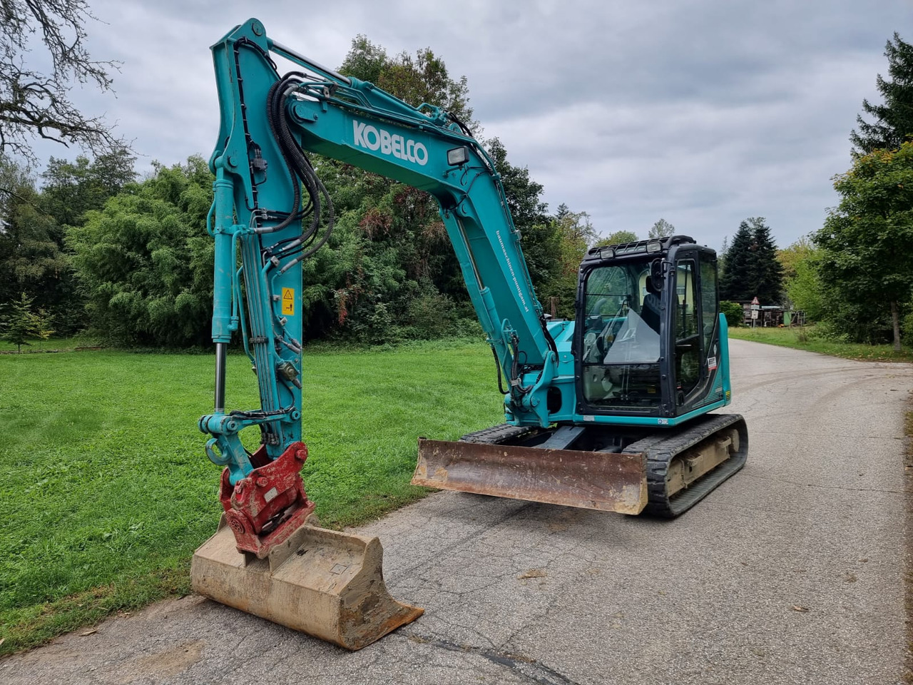 KOBELCO SK 85 MSR-3E - Мини багер: снимка 3 KOBELCO SK 85 MSR-3E - Мини багер: снимка 3