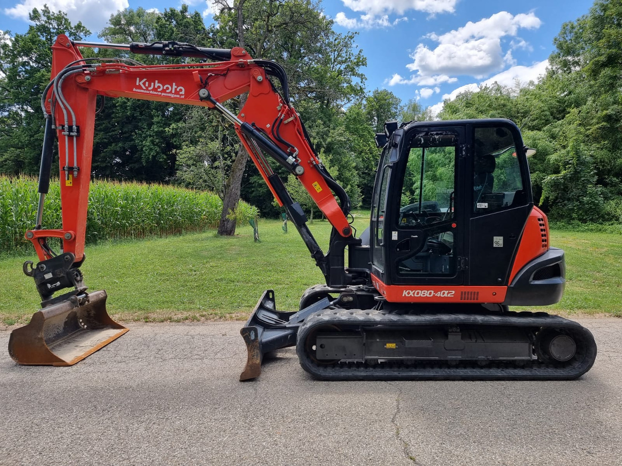 KUBOTA KX 080-4a2 - Мини багер: снимка 1 KUBOTA KX 080-4a2 - Мини багер: снимка 1
