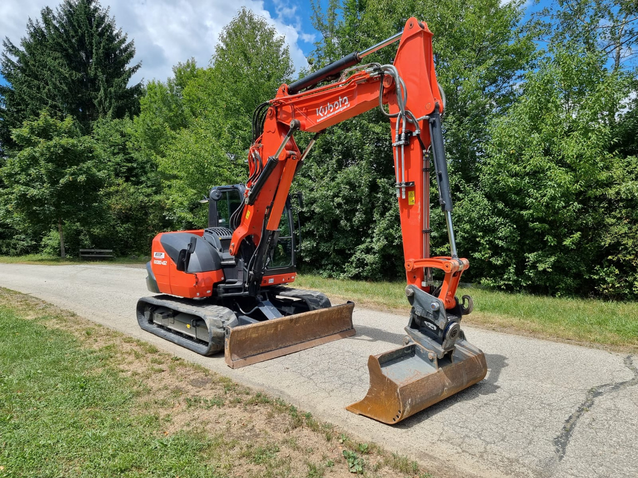 KUBOTA KX 080-4a2 - Мини багер: снимка 4 KUBOTA KX 080-4a2 - Мини багер: снимка 4