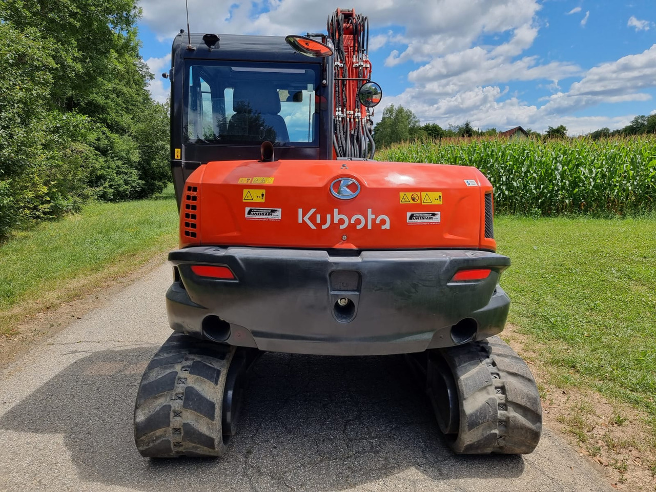 KUBOTA KX 080-4a2 - Мини багер: снимка 5 KUBOTA KX 080-4a2 - Мини багер: снимка 5