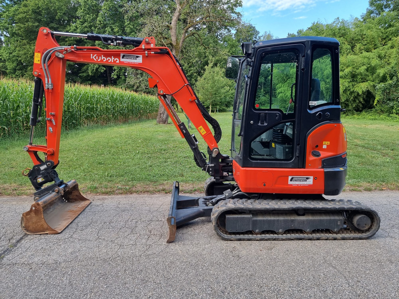 KUBOTA U 36-4 - Мини багер: снимка 1 KUBOTA U 36-4 - Мини багер: снимка 1